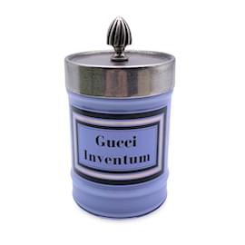 Gucci-Inventum Vela Perfumada Tarro Cristal Murano Azul Claro-Azul