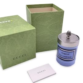 Gucci-Bougie Parfumée Inventum Pot en Verre de Murano Bleu Clair-Bleu