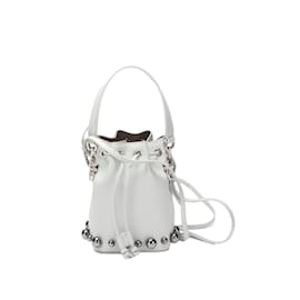 Fendi-Mon Tresor Bucket Bag-White
