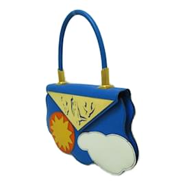 Hermès-Sac à main Epsom Soleil et Nuage-Bleu