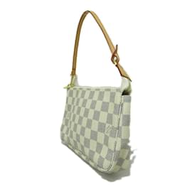 Louis Vuitton-Damier Azur Pochette Accessoires N51986-White