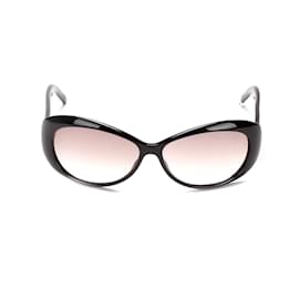 Gucci-Óculos de sol Gucci Tinte Cat Eye óculos de plástico em bom estado-Preto