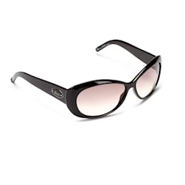 Gucci-Gafas de sol Gucci Tinte Cat Eye Gafas de plástico en buen estado-Negro