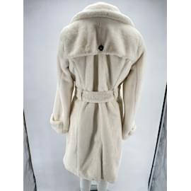 Autre Marque-APPARIS  Coats T.International M Faux fur-White