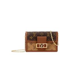Louis Vuitton-LOUIS VUITTON  Handbags T.  leather-Brown