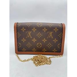 Louis Vuitton-LOUIS VUITTON  Handbags T.  leather-Brown