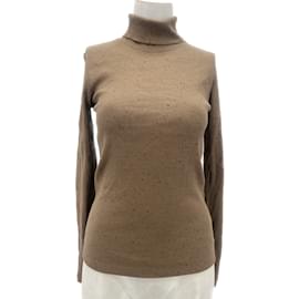 Closed-CLOSED  Knitwear T.International S Cotton-Camel