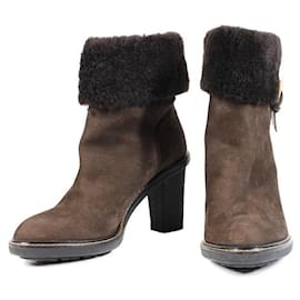 Fendi-Ankle Boots-Brown