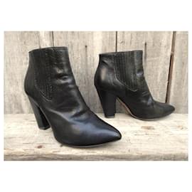 Dolce & Gabbana-Dolce & Gabbana p ankle boots 40,5-Black