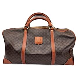 Céline-Celine Macadam 40 Boston duffel bag-Brown