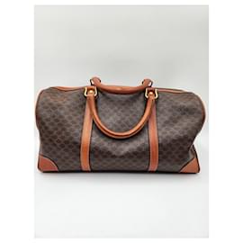 Céline-Celine Macadam 40 Boston duffel bag-Brown