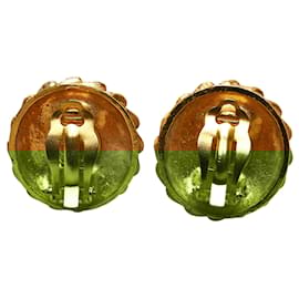 Chanel-Boucles d'oreilles clip Mademoiselle en or Chanel-Doré