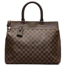 Louis Vuitton-Louis Vuitton Brown Damier Ebene Greenwich PM-Brown
