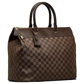 Louis Vuitton-Louis Vuitton Brown Damier Ebene Greenwich PM-Brown