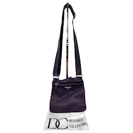 Prada-Prada Nylon Crossbody Bag-Purple