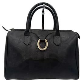 Christian Dior-Christian Dior 30Bowling Speedy Hand Bag-Black