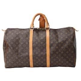 Louis Vuitton-Louis Vuitton Keepall 55-Marrone