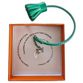 Hermès CARMENCITA bookmark Green