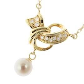& Other Stories-18Collier pendentif perle diamant or k-Doré