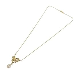 & Other Stories-18Collier pendentif perle diamant or k-Doré