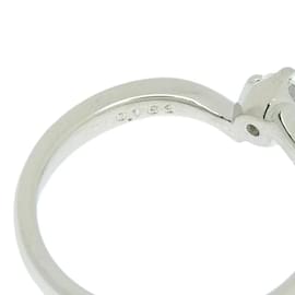& Other Stories-Bague Diamant Platine-Argenté
