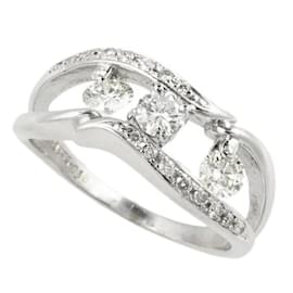 & Other Stories-18K Gold Diamond Ring-Silvery