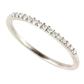 & Other Stories-18k Gold Diamond Eternity Ring in Excellent Condition-Silvery