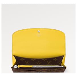 Louis Vuitton-Carteira LV Emilie nova amarela-Amarelo