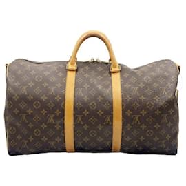 Louis Vuitton-Louis Vuitton Keepall 50-Castaño