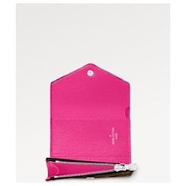 Louis Vuitton-Carteira LV Zoe nova com rosa-Rosa