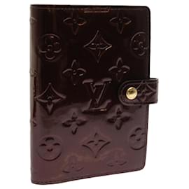 Louis Vuitton-LOUIS VUITTON Monogram Vernis Agenda PM Day Planner Amarante R21026 auth 52923-Other