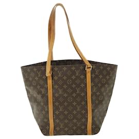 Louis Vuitton-LOUIS VUITTON Monogram Sac Shopping Tote Bag M51108 Auth ar LV10359b-Monogramme