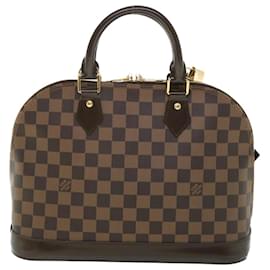 Louis Vuitton-LOUIS VUITTON Damier Ebene Alma PM Hand Bag N53151 LV Auth 54167a-Other