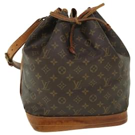Louis Vuitton-LOUIS VUITTON Monogram Noe Shoulder Bag M42224 LV Auth 54309-Monogram
