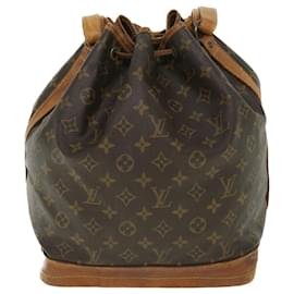 Louis Vuitton-LOUIS VUITTON Monogram Noe Shoulder Bag M42224 LV Auth 54309-Monogram
