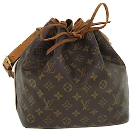 Louis Vuitton-LOUIS VUITTON Monogram Petit Noe Shoulder Bag M42226 LV Auth 53360-Monogram