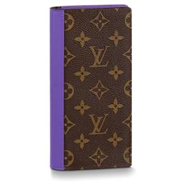 Louis Vuitton-Cartera LV Brazza nuevo-Púrpura