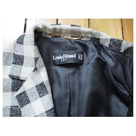Louis Féraud-wool jacket, taille 40.-Multiple colors