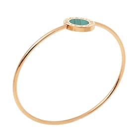 Bulgari-Bracelet classique malachite Bvlgari-Rose