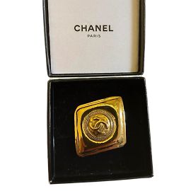 Spilla vintage Chanel D'oro