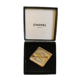 Chanel-Broche Chanel vintage-Dourado
