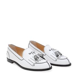 Mocassins Trompinetta Christian Louboutin 38,5 Blanc