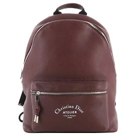 Sac à dos cavalier Dior Bordeaux