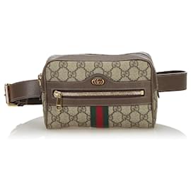 Gucci-Sac ceinture Ophidia GG Supreme Gucci-Beige