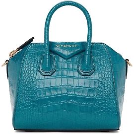 Sac Givenchy Mini Antigona Bleu