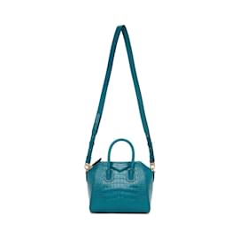 Givenchy-Bolsa Givenchy Mini Antigona-Azul