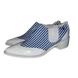 Bajos santiags Chanel 38 Azul