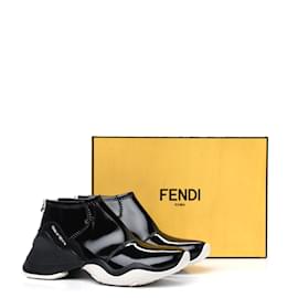 Fendi-Zapatillas Fendi 37-Negro