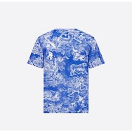 Dior-Camiseta Dior Riviera Toile de Jouy-Azul