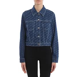 Autre Marque-Veste in jeans con monogramma Stella Mc Cartney-Blu